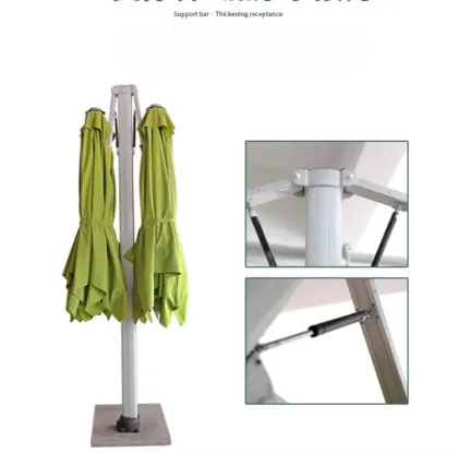 Double headed Roman umbrella