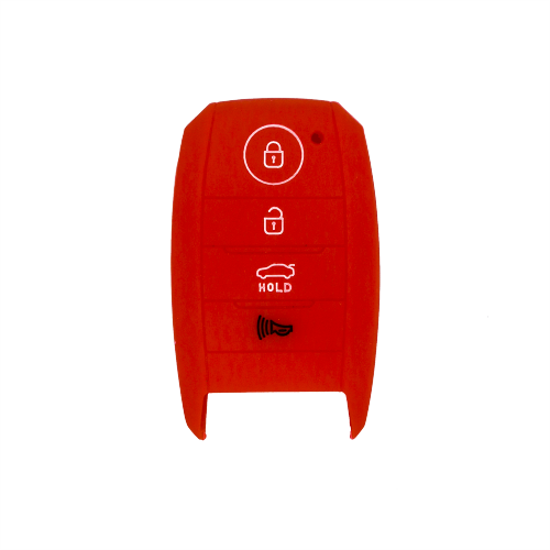 Classic rubber key holder for KIA 4 button