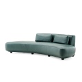 Italian Curved Design Home Furniture Living Room Sofas