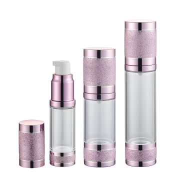 Plastic 50ml 100ml Cosmetic Airless Pump Cream Bottle