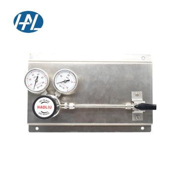 Stainless Steel Panel System for Gas Supply Manifolds and Regulators