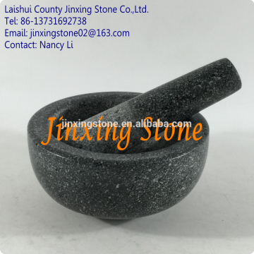 Wholesale Granite Mortar and Pestle Stone Bowl