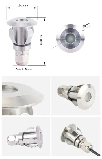 RGB LED deck light for hotel