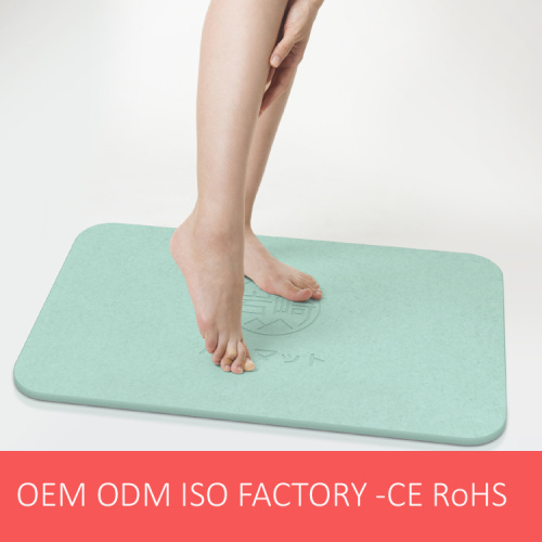 Healcier HOT Sell Water Drying Diatomite Bath Mat