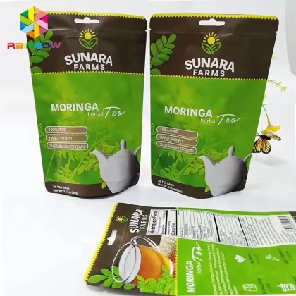 Aluminum Foil Packaging Bags for Weight Loss Tea and Detox Teas