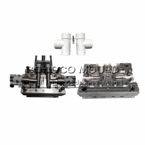 Custom new-design plastic pvc pipe fitting mould maker