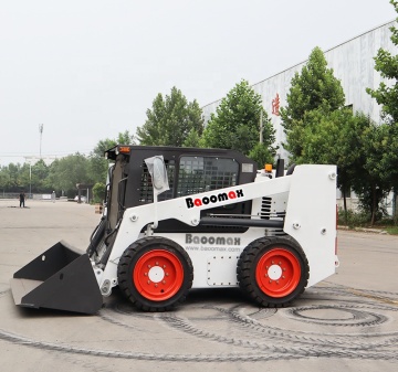 1575mm Low Height Skid Steer Loader - Chinese Manufacturer Mini Loader with Attachments
