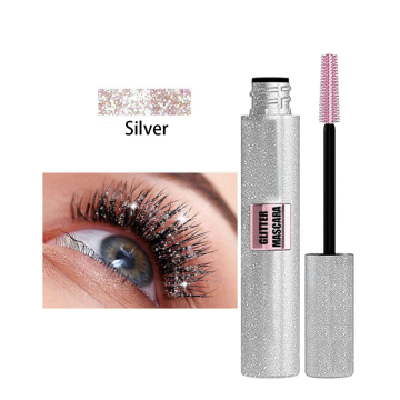 Wholesale Vegan Glitter Mascara: Volumizing Fiber Eyelashes Shine Long Lasting Private Label