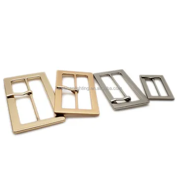 Custom Adjustable 3-Speed Buckle Alloy Pin Women's Belt and Bag Webbing Accessory