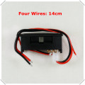 RD 0.36" Digital Ammeter DC 0-3.0000A Four wires 5 digit Current Panel Meter led Display Color[ 4 pieces / lot]