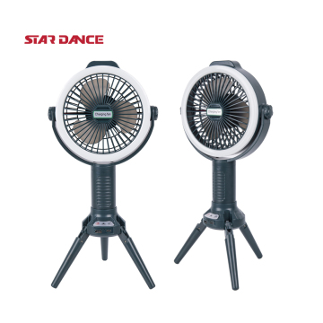 6 Inch Portable DC Solar-Powered Cooling Fan for Home and Outdoor Use