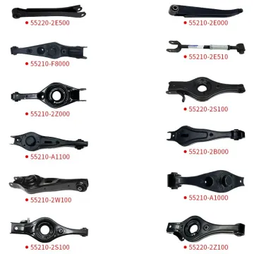 Hyundai Kia Control Arms OEM Replacement: 55210-2s100, 55210-a1100, 55210-f8000, 55210-2b000, 55220-2h000, 55220-2e500 for Left and Right Rear Suspension