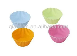 Silicone cup cake mould/egg tart mould