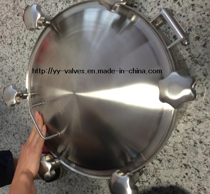 Stainless Steel Sanitary Manhole Cover with Pressure (600104)