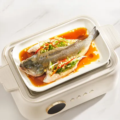 Kitchen Smart Steamer - Food Grade Steamer with Display