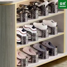 قفسه ذخیره سازی کفش دو لایه قابل تنظیم عملی