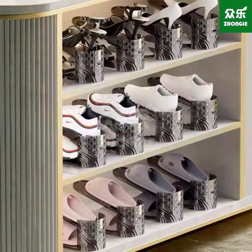 قفسه ذخیره سازی کفش دو لایه قابل تنظیم عملی