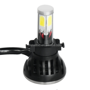 H4 LEDヘッドライト、6000k、40W、フルビジョンを備えた車のライトヘッドランプ