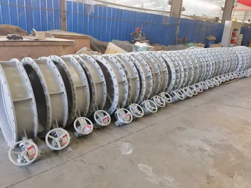 D 3 41H-1 light manual ventilation butterfly valve