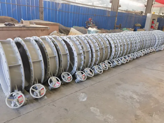 D 3 41H-1 light manual ventilation butterfly valve