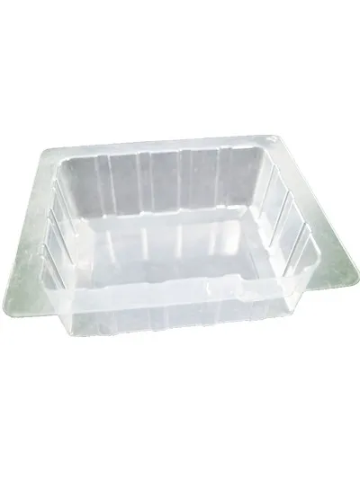 surgical device packaging vacuum forming white disposable plastic tray