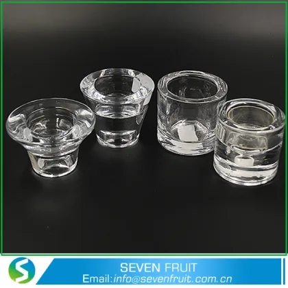 Handmade Crystal Glass Religious Votive Candle holders