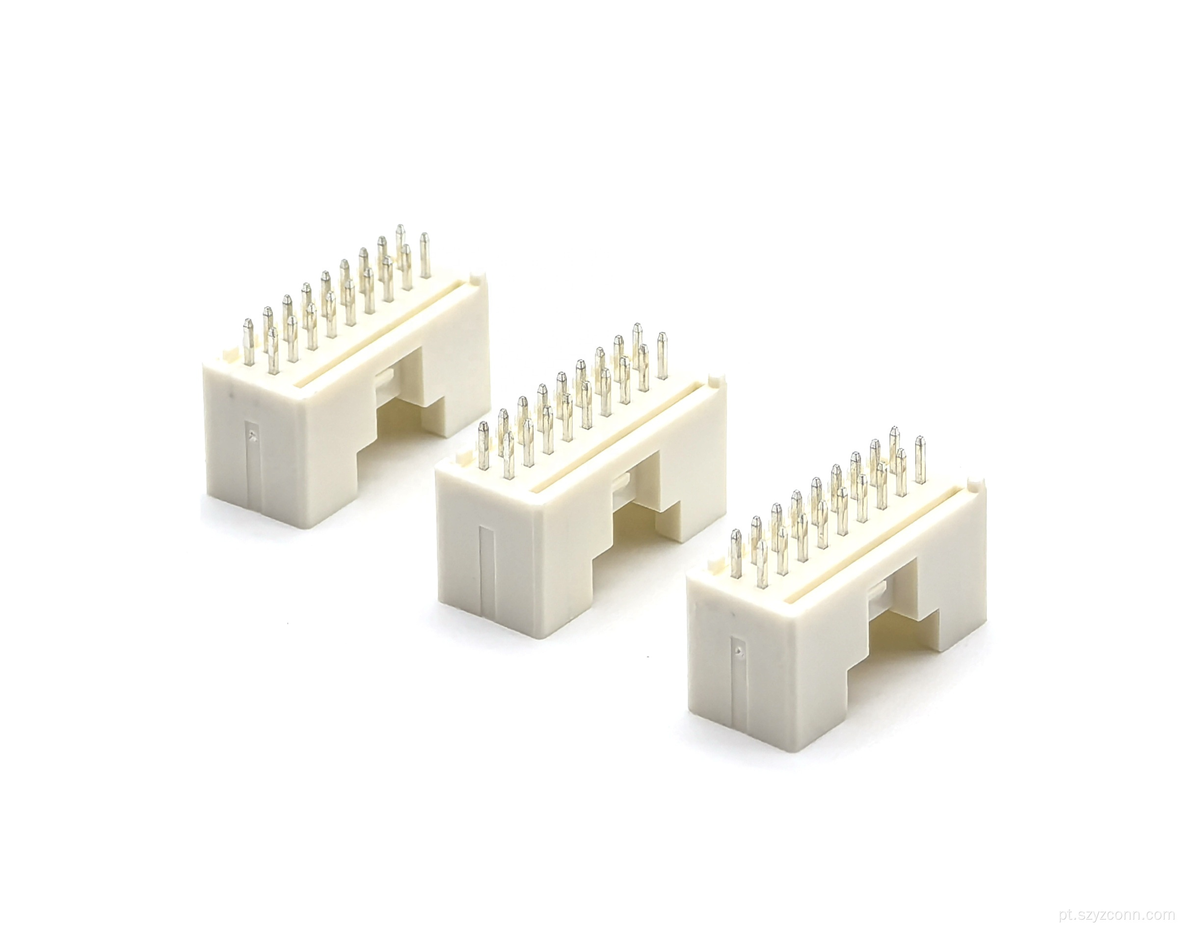 Conector de cabeçalho de pino wafer de 2,0 mm reto 18P