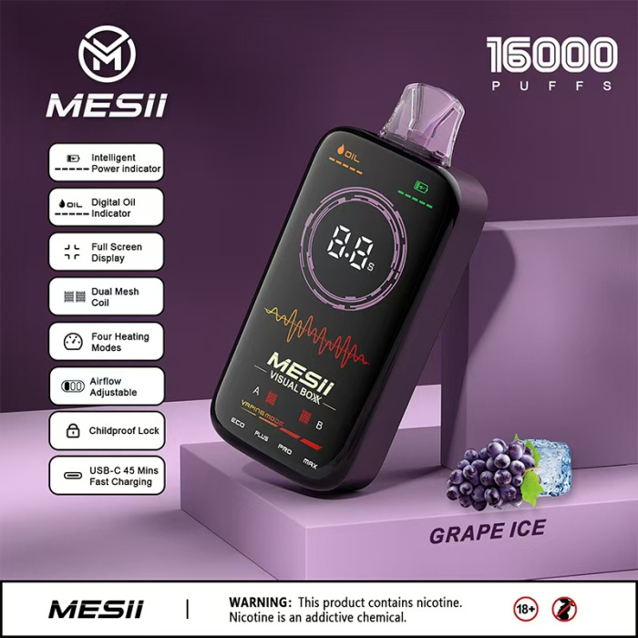 Mesii vape 16000 bocanadas originales listas para enviar