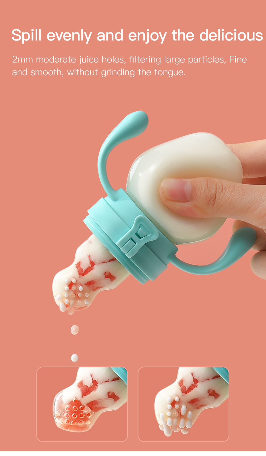 Baby Silicone Food Feeder