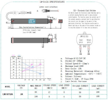 Lift Chairs LM-S112A electric motor