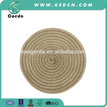 Jute round place mats