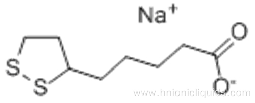 1,2-Dithiolane-3-pentanoicacid, sodium salt (1:1) CAS 2319-84-8