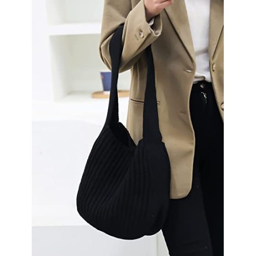 Bolsos para el hombro de mujeres bolsas a mano ganchillo bolsas