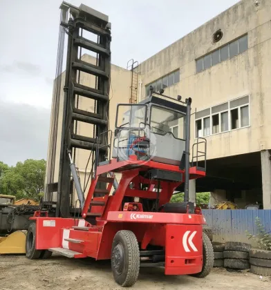 Used ECHL Kalmar DCE90-45E8 Hydraulic Container Stacking Machine for Heavy Equipment Transportation
