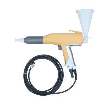 Portable Powder Spray Gun for Electrostatic Powder Coating