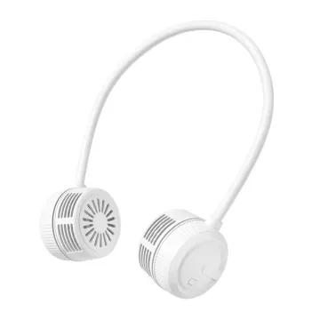 Portable Hanging Neck Fan for Outdoor Sports - Silent, Bladeless, and Compact
