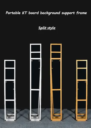 Popular Adjustable Metal KT Board Support Frame for Party and Wedding Decorations