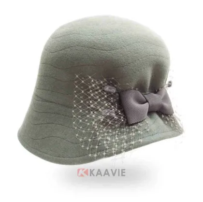 Guangzhou hot 2015 new fashion wool ladies cloche beret
