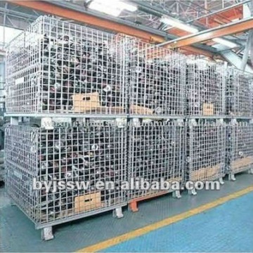 Industrial Stackable Storage Wire Mesh Containers