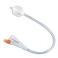 silicone made 3 way foley catheter