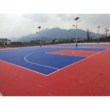 Interlocking athletic surfaces sports flooring systems