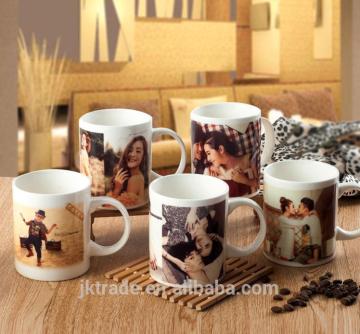 Wholesale Ceramic 11oz Custom blank coffee mug for sublimation printing