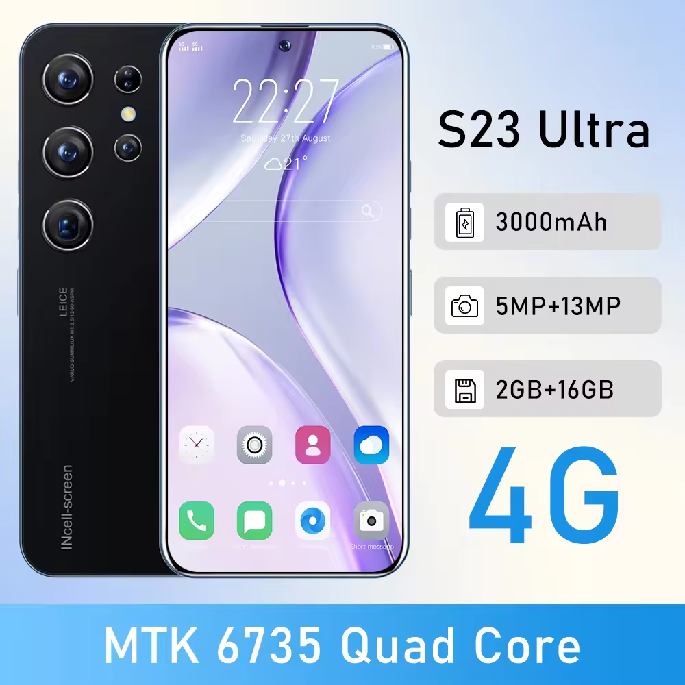 Telefone celular original S23 Ultra 6,7 ​​polegadas 16 GB+1TB ID de face desbloqueado celular telefone celular smartphones 5g