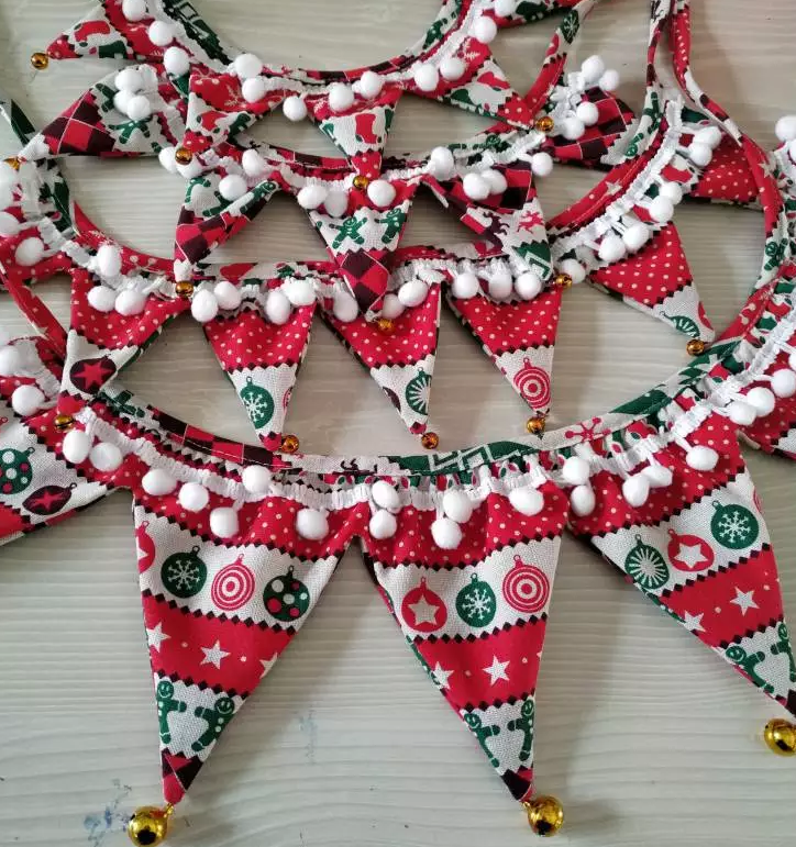 Costume Christmas Dog Collar Bandana