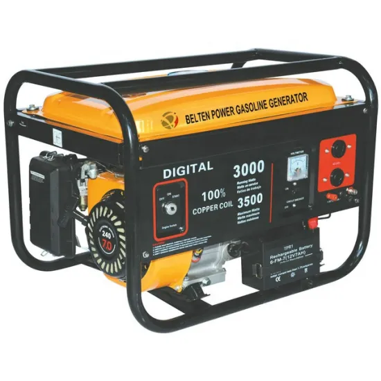 2KW High-Quality Digital Factory-Grade Portable Gasoline Generator Set for Sale - ISO9001 Certified, Single Phase