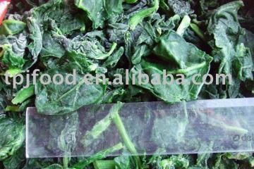 IQF Chopped spinach food