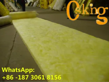 glass wool blanket price insulation material China factory