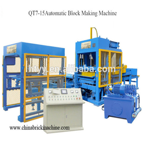 QT7-15 clay bricks making machine fully automatic