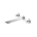 3 Hole Wall Mounted Basin Taps