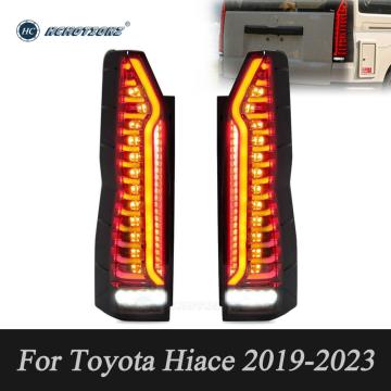 Luces traseras LED HCMOTION para Toyota Hiace 6th H300 2019-2023